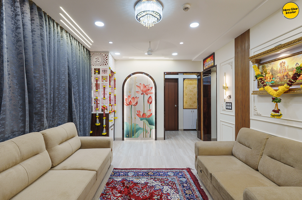 3BHK bedroom interior